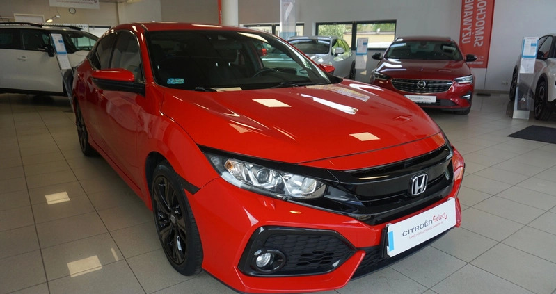 Honda Civic cena 67900 przebieg: 83046, rok produkcji 2018 z Sierpc małe 379